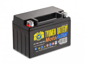 Аккумулятор для мототехники Tyumen Battery Moto AGM 12V 9Ah 110А прям.пол 150х86х105 (YTX9, YTX9-BS)