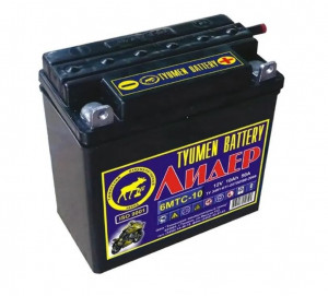 Аккумулятор для мототехники Tyumen Battery МТС-10 12V 10Ah 50А обр.пол 140х77х135 Сухозаряженный.