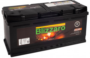 Аккумулятор BLIZZARO AGM L6 105R 950A обр.пол. 393x175x190