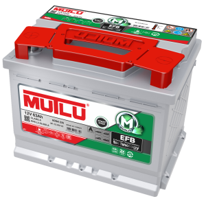 Аккумулятор Mutlu EFB L2 63 Ач 630A прям. пол. 242x175x190