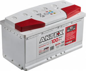 Актех 100 Ач обр. пол. 900А 353х175х190