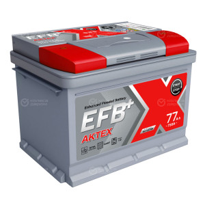 Аккумулятор Актех EFB+ 77 Ач обр. пол. 750А 278х175х190