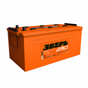 Аккумулятор ЗВЕРЬ евро обр. пол. 230Ач 1650А 518х274х237 конус