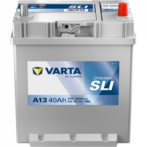 Аккумулятор VARTA SLI A13 40 Ач обр. пол. тонк. кл. 330A 187x127x220
