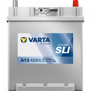 Аккумулятор VARTA SLI A13 40 Ач обр. пол. тонк. кл. 330A 187x127x220