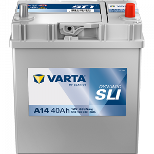 Аккумулятор VARTA SLI A14 40 Ач обр. пол. тонк. кл. 330A 187x127x220