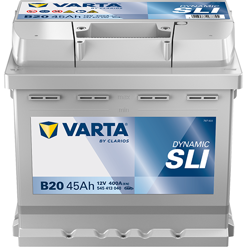 Аккумулятор Varta SLI B20 45 Ач прям. пол. 400A 207x175x190
