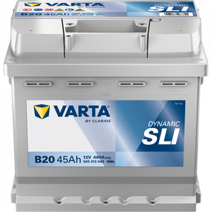 Аккумулятор Varta SLI B20 45 Ач прям. пол. 400A 207x175x190