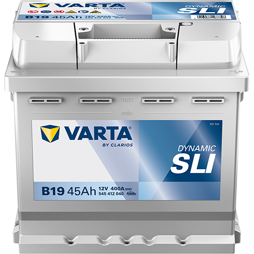 Аккумулятор Varta SLI B19 45 Ач обр. пол. 400A 207x175x190