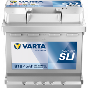 Аккумулятор Varta SLI B19 45 Ач обр. пол. 400A 207x175x190