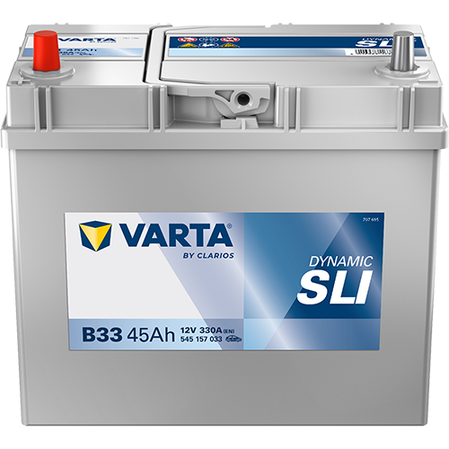 Аккумулятор VARTA SLI B33 45 Ач прям. пол. тонк. кл. 330A 238x129x227