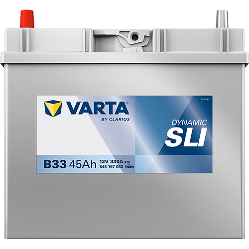 Аккумулятор VARTA SLI B33 45 Ач прям. пол. тонк. кл. 330A 238x129x227