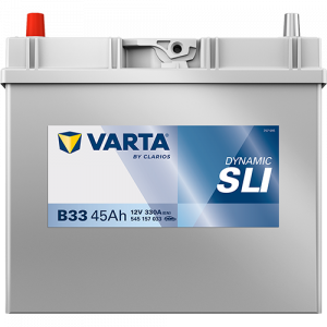 Аккумулятор VARTA SLI B33 45 Ач прям. пол. тонк. кл. 330A 238x129x227