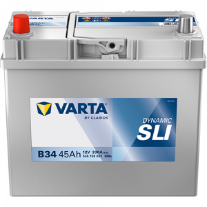 Аккумулятор VARTA SLI B34 45 Ач прям. пол. станд. кл. 330A 238x129x227
