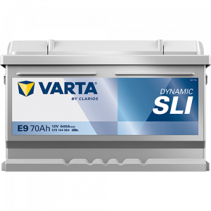 Аккумулятор Varta SLI E9 70 Ач обр. пол. 640A 278x175x175