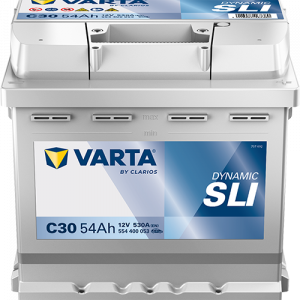 Аккумулятор Varta SLI C30 54R обр. пол. 530A 207x175x190