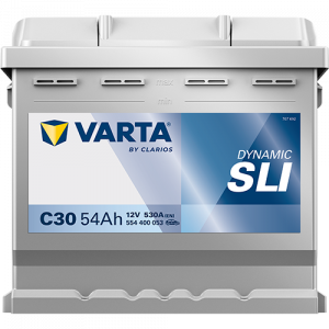 Аккумулятор Varta SLI C30 54R обр. пол. 530A 207x175x190