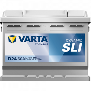 Аккумулятор Varta SLI D24 60 Ач обр. пол. 540A 242x175x190