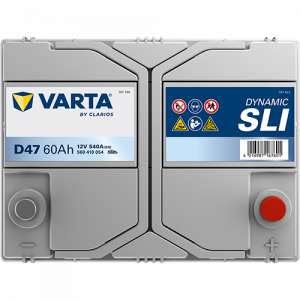 Аккумулятор Varta SLI D47 60 Ач обр. пол. 540A 232x173x225
