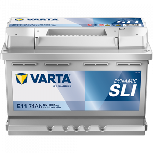 Аккумулятор Varta SLI E11 74 Ач обр. пол. 680A 278x175x190