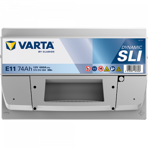 Аккумулятор Varta SLI E11 74 Ач обр. пол. 680A 278x175x190