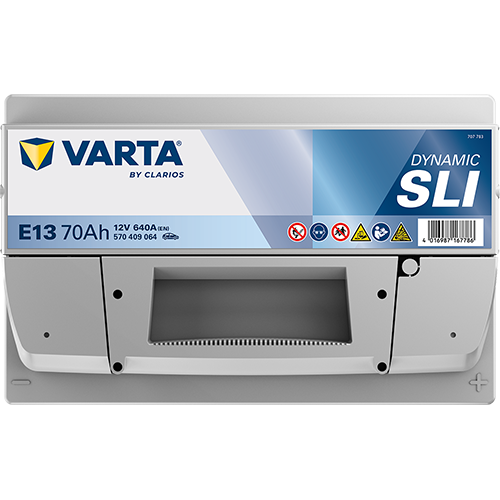 Аккумулятор Varta SLI E13 70 Ач обр. пол. 640A 278x175x190