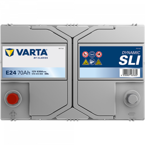 Аккумулятор Varta SLI E24 70 Ач прям. пол. 630A 261x175x220