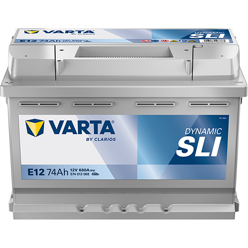 Аккумулятор Varta SLI E12 74 Ач прям. пол. 680A 278x175x190