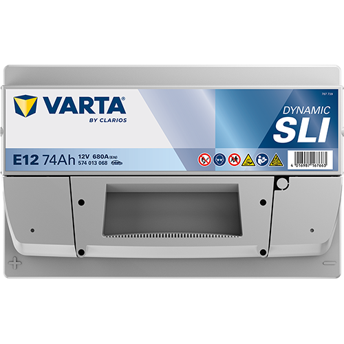 Аккумулятор Varta SLI E12 74 Ач прям. пол. 680A 278x175x190