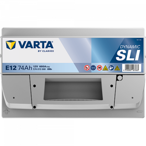 Аккумулятор Varta SLI E12 74 Ач прям. пол. 680A 278x175x190