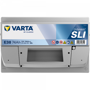 Аккумулятор Varta SLI E38 74 Ач обр. пол. 750A 278x175x175