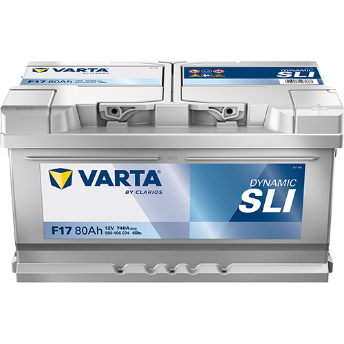 Аккумулятор Varta SLI F17 80 Ач обр. пол. 740A 315x175x175