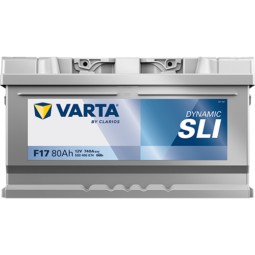 Аккумулятор Varta SLI F17 80 Ач обр. пол. 740A 315x175x175