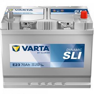 Аккумулятор Varta SLI E23 70 Ач обр. пол. 630A 261x175x220