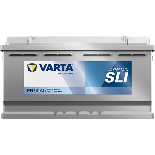 Аккумулятор Varta SLI F6 90 Ач обр. пол. 720A 353x175x190