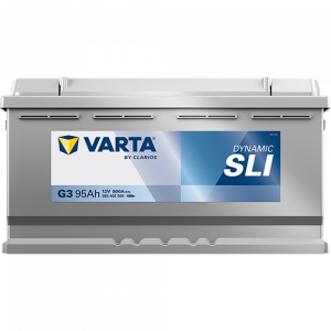 Аккумулятор Varta SLI G3 95 Ач обр. пол. 800A 353x175x190