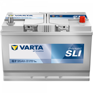 Аккумулятор Varta SLI G7 95 Ач обр. пол. 830A 306x173x225