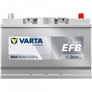 Аккумулятор Varta EFB N85 85 Ач обр. пол. 800A 306x173x225 (New)