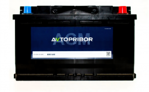 Аккумулятор AVTOPRIBOR AGM 80 Ач обр. пол. 800A 315x175x190
