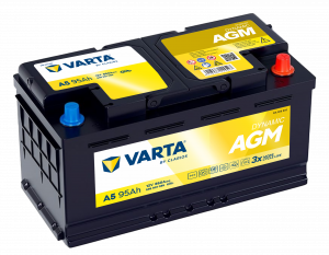 Аккумулятор VARTA DYNAMIC AGM А5 95Ач обр. пол. 850A 353x175x190 (595901085)