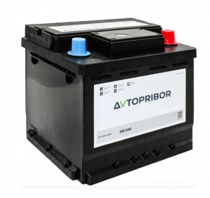 Аккумулятор AVTOPRIBOR LB 50 Ач обр. пол. низкий 500A 207x175x175