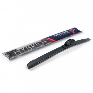 Щетка стеклоочистителя бескаркасная гибридная AVTOPRIBOR HYBRID+ (мульти 9 в 1) 600 мм 24"