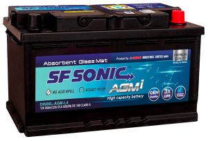 Аккумулятор Exide SF Sonic AGM 88 Ач обр. пол. 820А 315x175x190