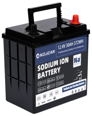 Аккумулятор KOJEAN NA-ion+ Натрий-ионный 372Wh B19 30 Ач обр. пол. 187x127x227
