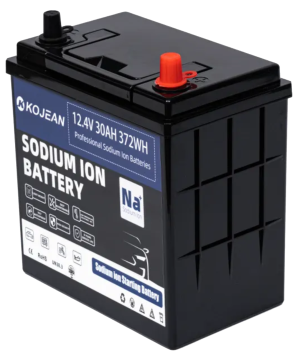 Аккумулятор KOJEAN NA-ion+ Натрий-ионный 372Wh B19 30 Ач обр. пол. 187x127x227
