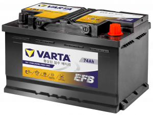 Аккумулятор Varta EFB LB3 7 Ач обр. пол. низкий 740A 278x175x175
