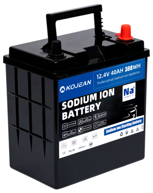 Аккумулятор KOJEAN NA-ion+ Натрий-ионный 388Wh B19 40 Ач обр. пол. 187x127x227