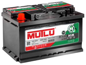 Аккумулятор Mutlu AGM L4 80 Ач прям. пол. 800А 315x175x190 for Genesis