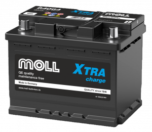 Аккумулятор MOLL XTRA CHARGE 64 Ач 620А обр. пол. 242х175х190