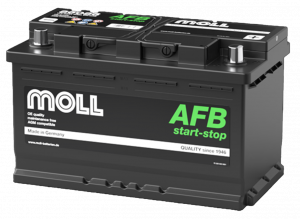 Аккумулятор MOLL AFB 86 обр. пол. 800А 315х175х190